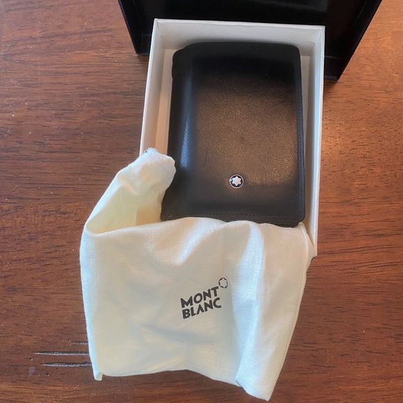 Men’s Mont Blanc card wallet - Picture 1 of 3